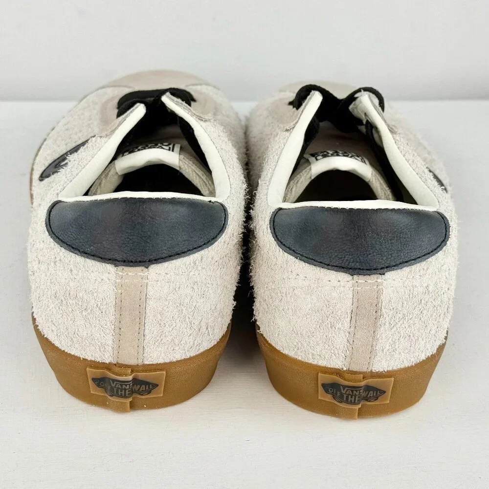 Men's 10.5, Women's 12 -VANS Sport Low Multi/ Marshmallow Gum Suede Sneaker